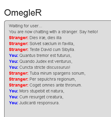 OmegleR